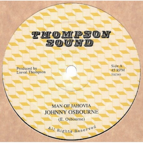 JOHNNY OSBORNE - Man Of Jahovia / Dub Version - 12"