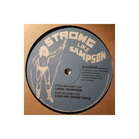 LINVAL THOMPSON - Whom Shall I Fear ( Extended ) / Fyah Ina Babylon - 10"