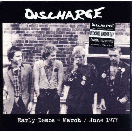 DISCHARGE - Early Demos - March / June 1977 - LP