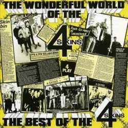 THE 4-SKINS - The Wonderful World Of The 4 Skins (The Best Of The 4 Skins ) - LP