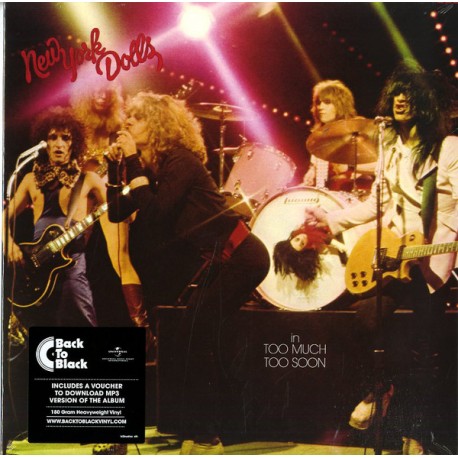 NEW YORK DOLLS - Too Much Too Soon - LP