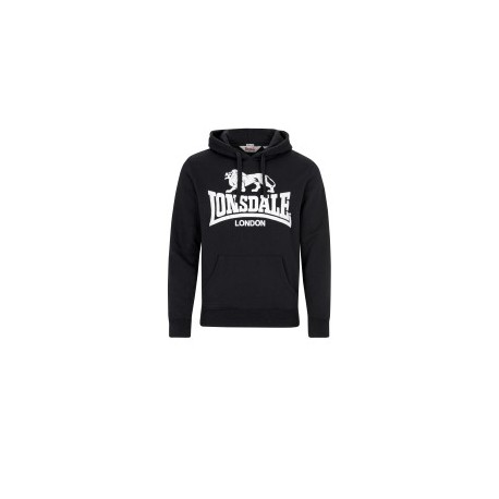 Hooded Sweatshirt LONSDALE GO SPORT 2 - BLACK