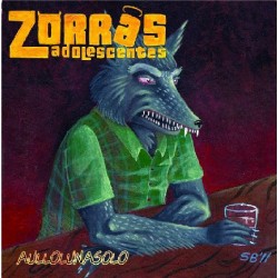 ZORRAS ADOLESCENTES -Aullolunasolo - LP