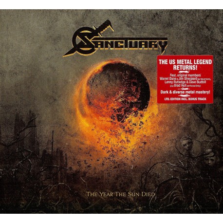 SANCTUARY – The Year The Sun Died - CD