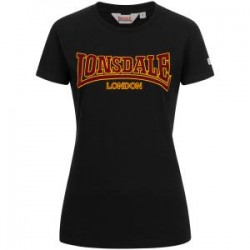 Camiseta Chica RIBCHESTER LONSDALE - NEGRA