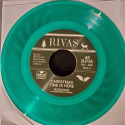 ROGER RIVAS & THE BROTHERS OF REGGAE - Christmas Time Is Here / Linus & Lucy - 7"