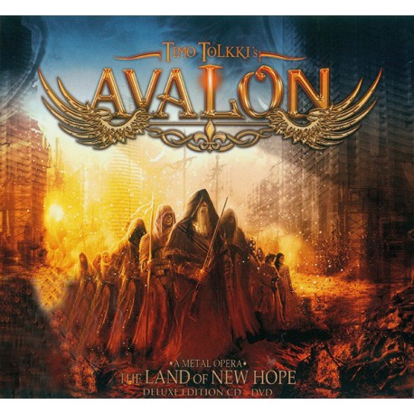 TIMO TOLKKI'S AVALON ‎– The Land Of New Hope - A Metal Opera - CD+DVD