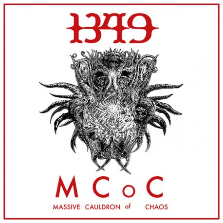 1349 ‎– Massive Cauldron Of Chaos - CD