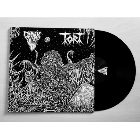 BLAZAR / TOLT - Split On Your Grave - LP