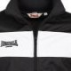 LONSDALE Men Tricot Jacket ALNWICK - BLACK / White