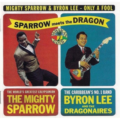 THE MIGHTY SPARROW WITH BYRON LEE AND THE DRAGONAIRES - Sparrow Meets The Dragon - LP