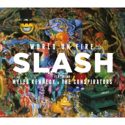 SLASH FEATURING MYLES KENNEDY AND THE CONSPIRATORS – World On Fire -  CD