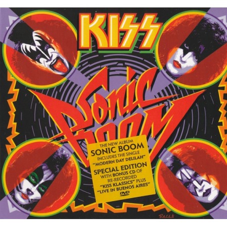 KISS - sonic boom - CD - DVD