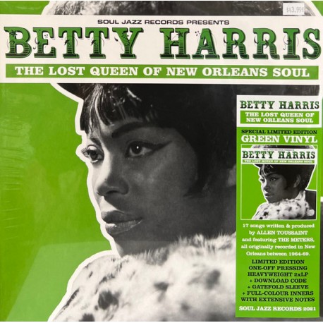 BETTY HARRIS – The Lost Queen Of New Orleans Soul - LP