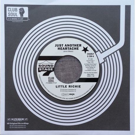LITTLE RICHIE – Just Another Heartache / One Bo-Dillion Years - 7”