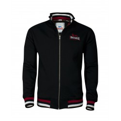 Men's Zipsweat LONSDALE Jacket DOVER - BLACK