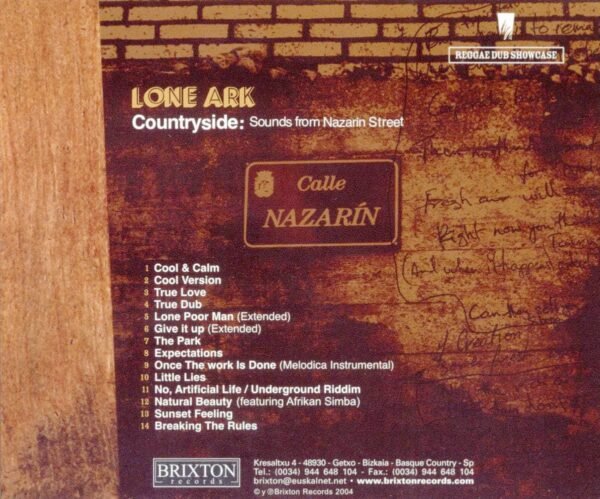 LONE ARK - Countryside - CD