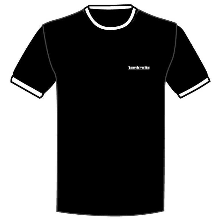Camiseta Lambretta (negro)