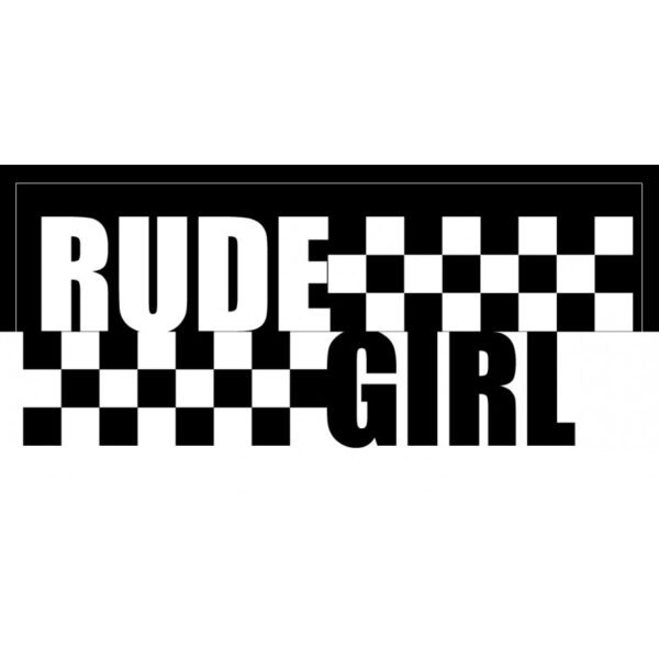 Parche tela RUDE GIRL