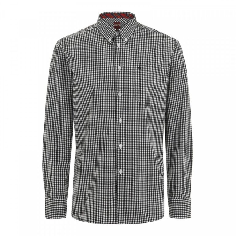 Camisa Manga Larga Button-Down JAPSTER - NEGRO