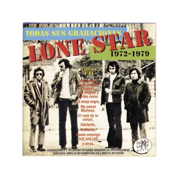 LONE STAR - Todas Sus Grabaciones 1972-1979 - 3CD