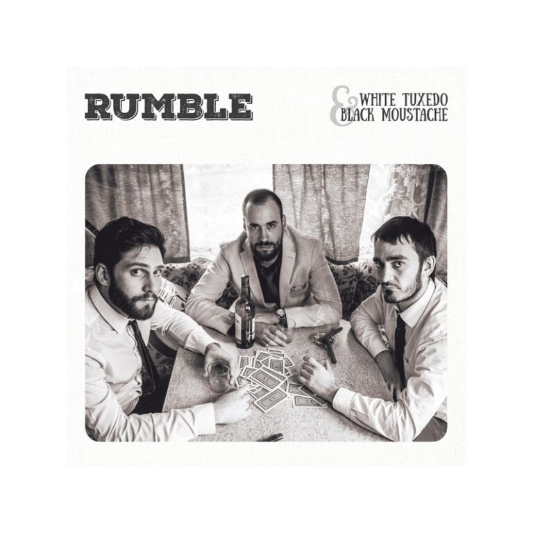 RUMBLE - White Tuxedo & Black Moustache - LP