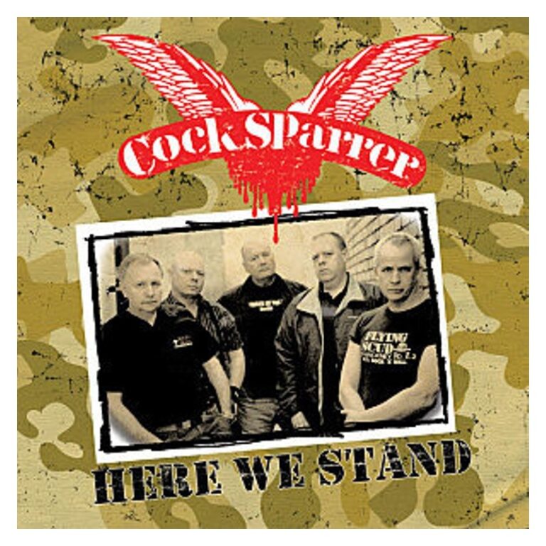 COCK SPARRER - Here We Stand - LP