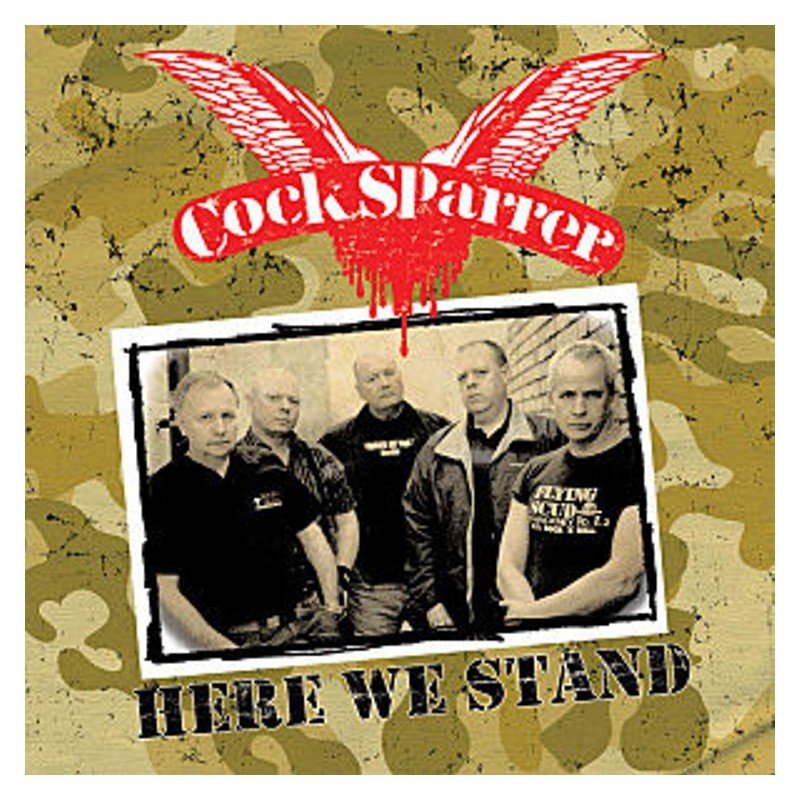 COCK SPARRER - Here We Stand - LP