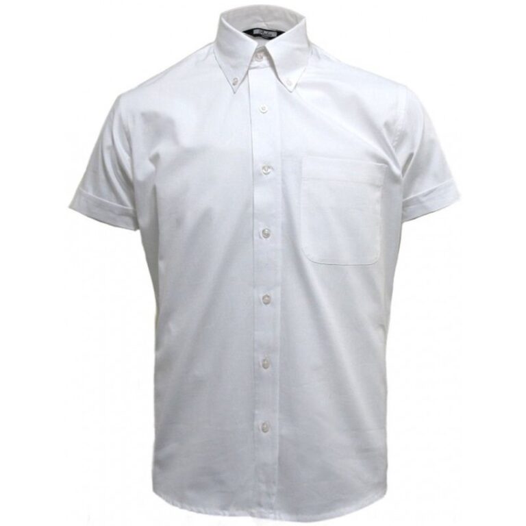 Camisa RELCO Manga Corta Button-Down BLANCA