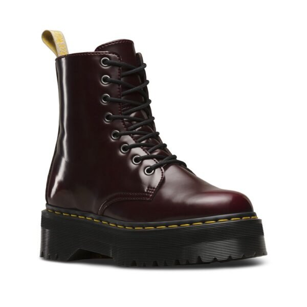 Bota Dr. Martens Vegana JADON 8 Agujeros - GRANATE