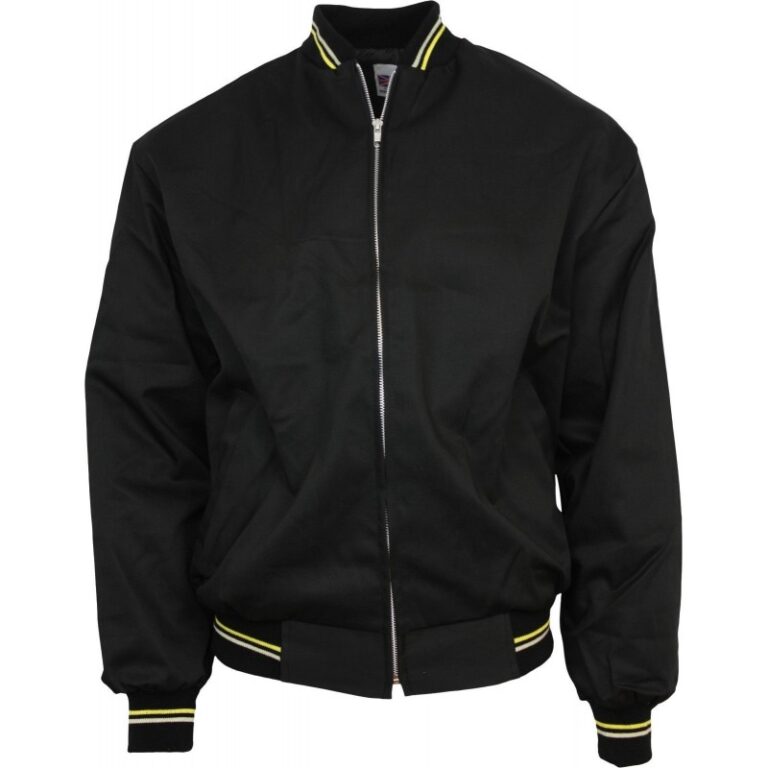 Chaqueta Monkey - NEGRA Con Amarillo y Blanco