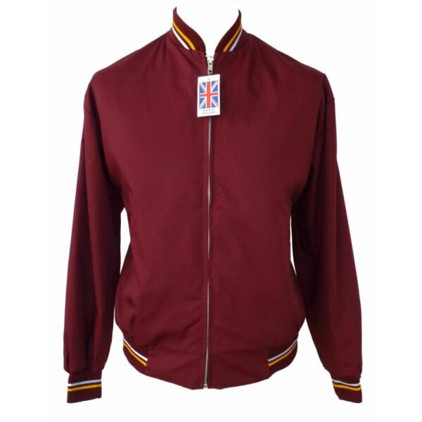 Chaqueta Monkey - GRANATE Con Amarillo Y Celeste