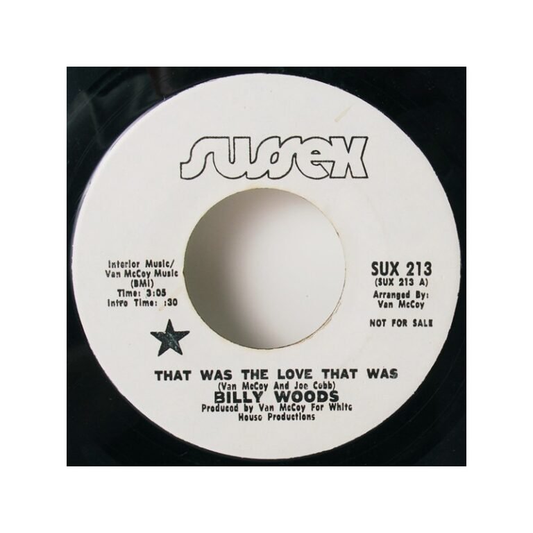 BILLY WOODS - That was The love That Was / Let Me Make You Happy - 7"