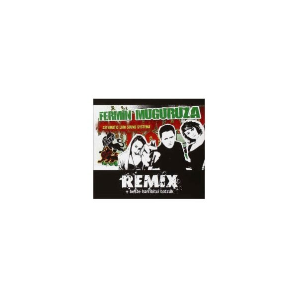 FERMIN MUGURUZA - Asthmatic Lion Remix + Beste Harribitxi - CD