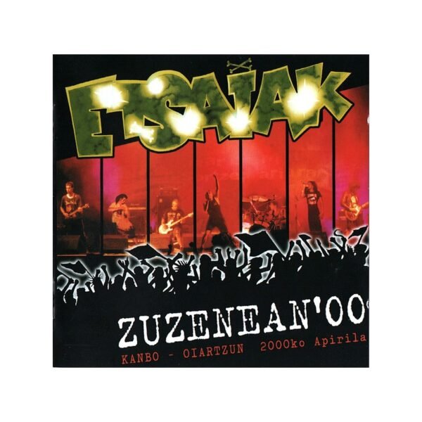 ETSAIAK - Etsaiak Zuzenean'00 - CD
