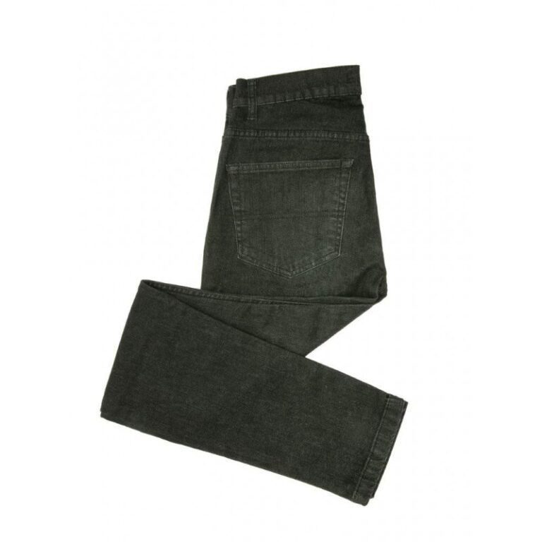 RELCO Pantalones Vaqueros Elásticos NEGRO DEGRADADO