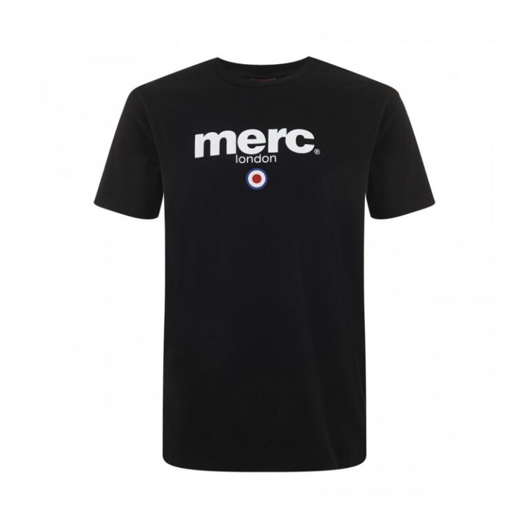 Camiseta Merc Manga Corta BRIGHTON - NEGRA