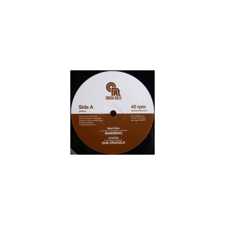 SANDEENO - Silent River / DUB CRUCIALS - Cold Dub / RAS TELFORD - Sabotage / DUB CRUCIALS - Dubotage - 10"