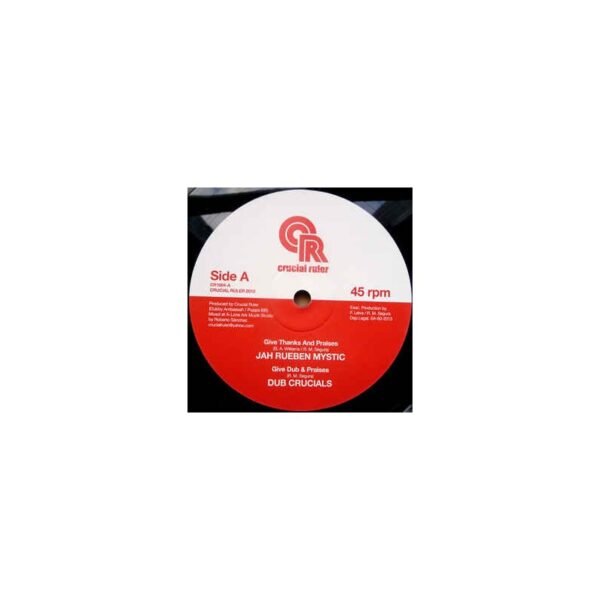SANDEENO - Silent River / DUB CRUCIALS - Cold Dub / RAS TELFORD - Sabotage / DUB CRUCIALS - Dubotage - 10"