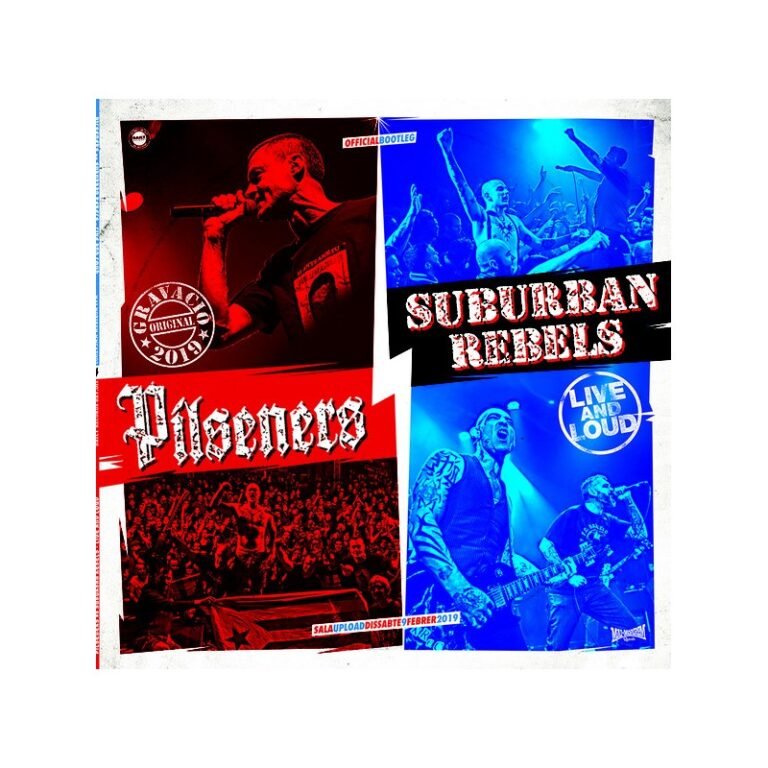 PILSENERS / SUBURBAN REBELS - Live And Loud - LP