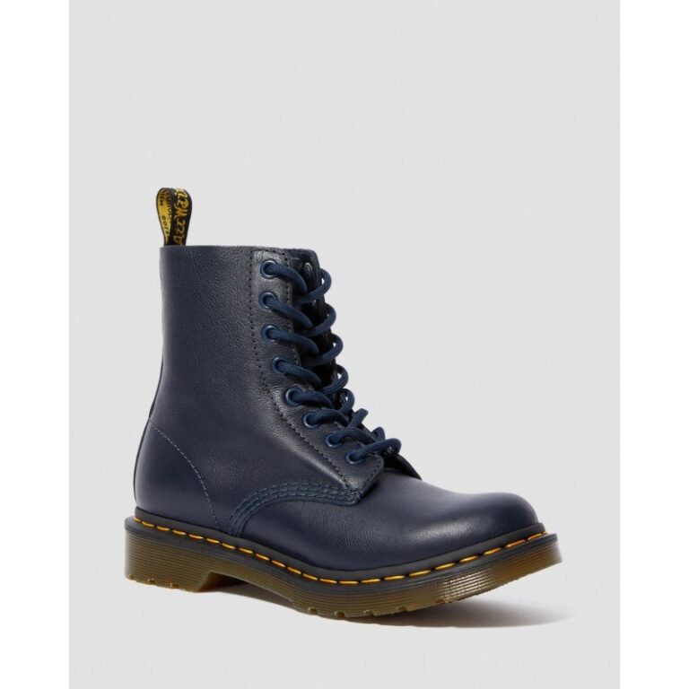 Bota Dr. Martens Pascal 8 Agujeros Virginia - AZUL