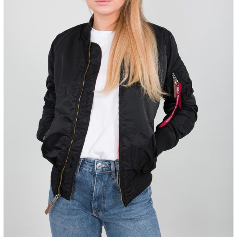 Flight Jacket CHICA MA-1 VF 59 Bomber - NEGRA