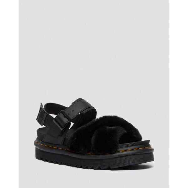 Sandalia Dr. Martens VOSS II FLUFFY Hydro - NEGRO