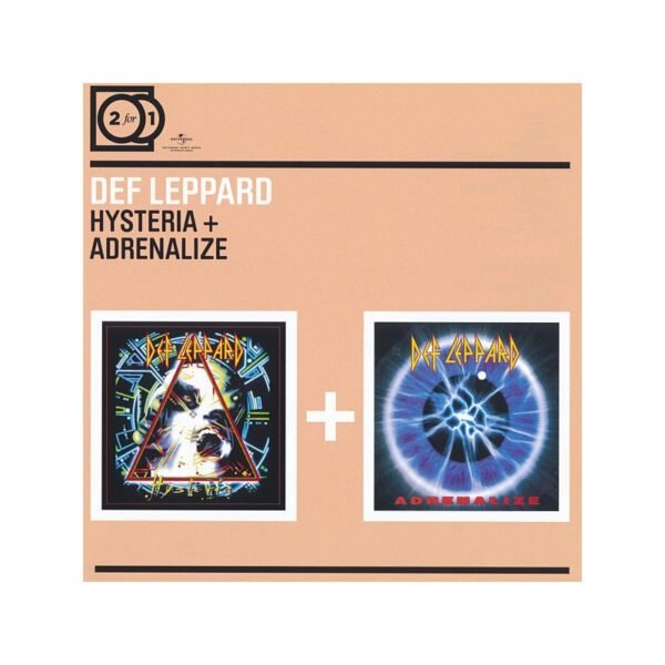 DEF LEPPARD – Hysteria + Adrenalize - CD