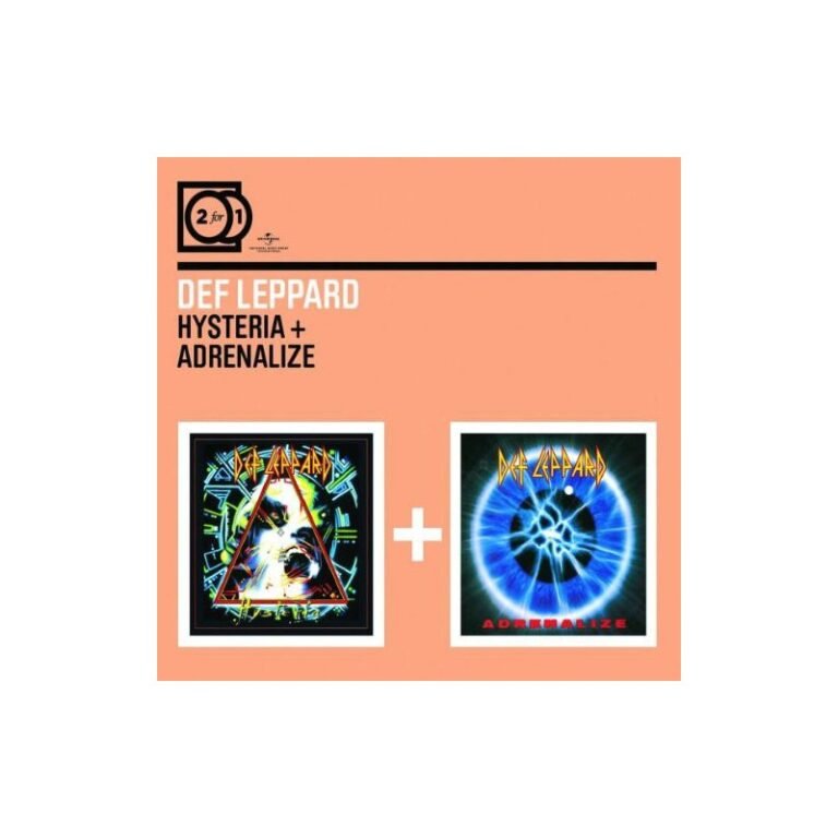 DEF LEPPARD ‎– Hysteria + Adrenalize - 2xCD