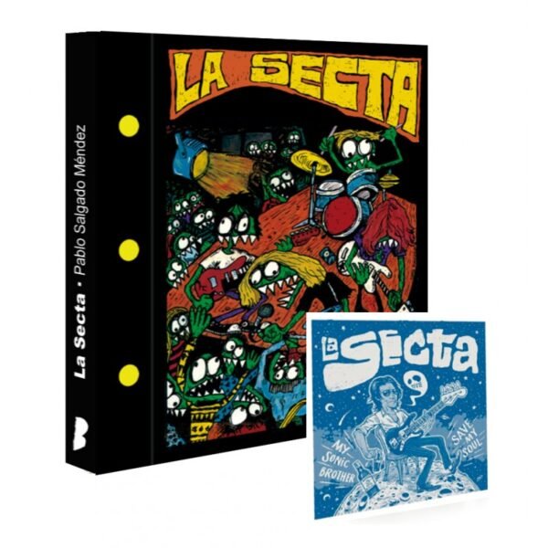 LA SECTA + SINGLE 7” - Pablo Salgado Méndez - LIBRO