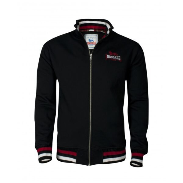 Sudadera LONSDALE Con Cremallera DOVER - NEGRA