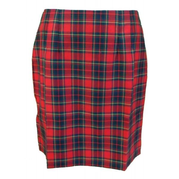 RELCO Minifalda Chica - ROJO ESCOCES