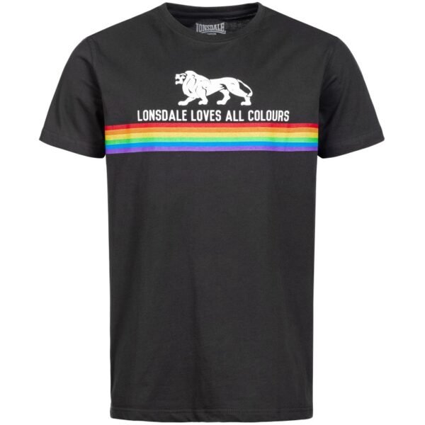 Camiseta LONSDALE NELSON - NEGRA