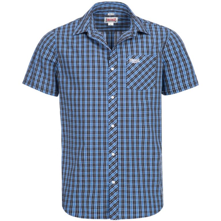 Camisa Manga Corta LONSDALE BRIXWORTH - AZUL